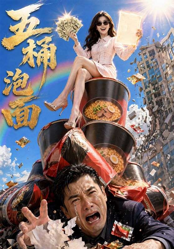 五桶泡面