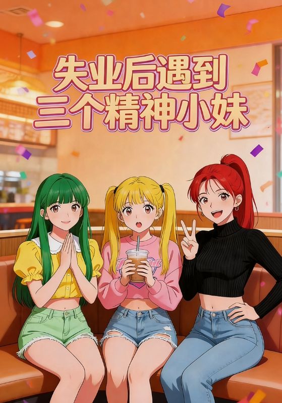 失业后遇到三个精神小妹
