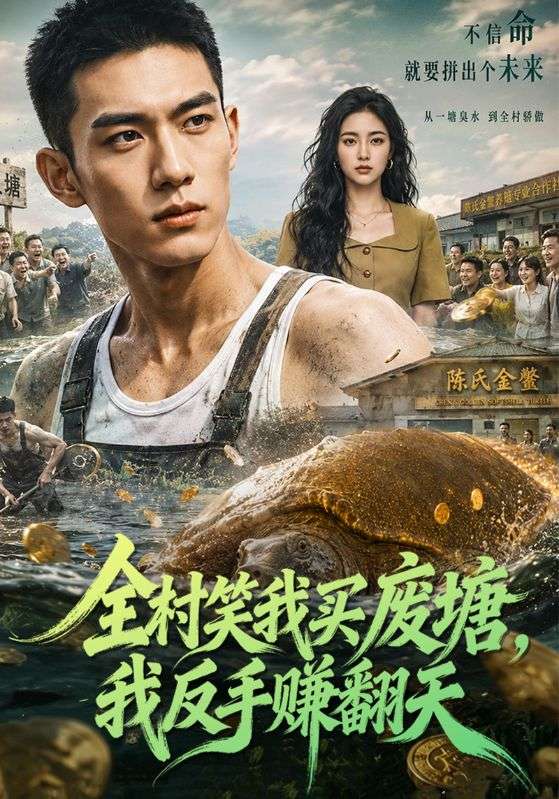 全村笑我买废塘，我反手赚翻天