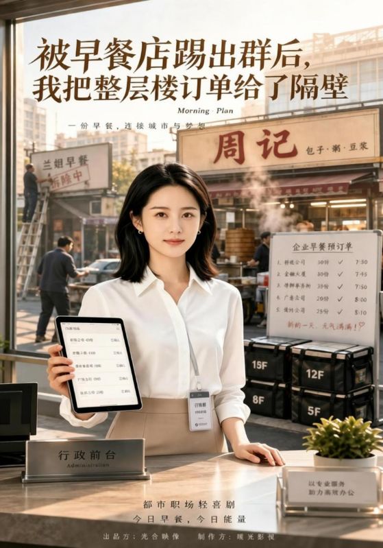 被早餐店踢出群后,我把整层楼订单给了隔壁