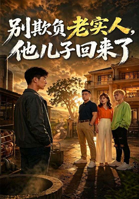 别欺负老实人，他儿子回来了