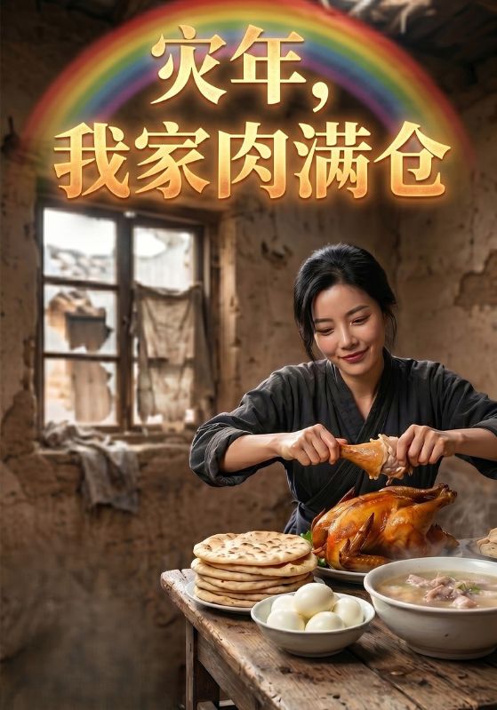 灾年，我家肉满仓