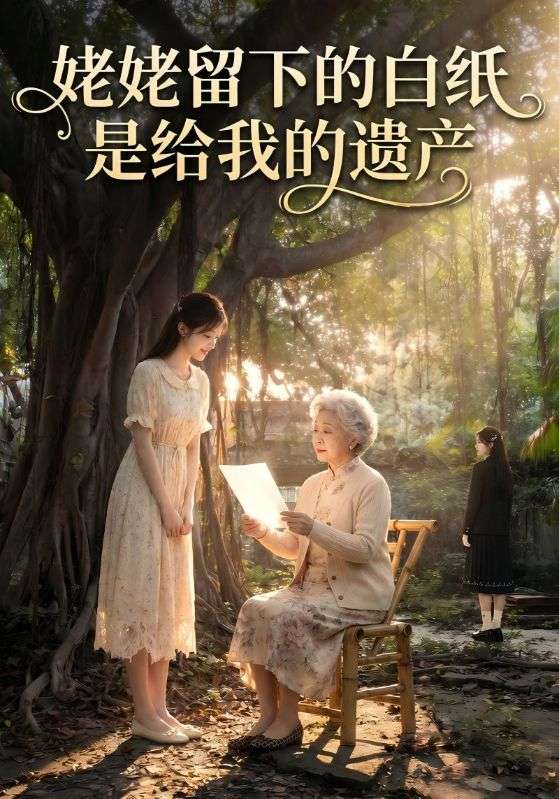 姥姥留下的白纸是给我的遗产