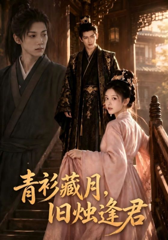 青衫藏月，旧烛逢君