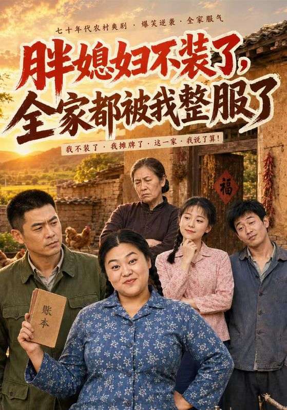 胖媳妇不装了，全家都被我整服了