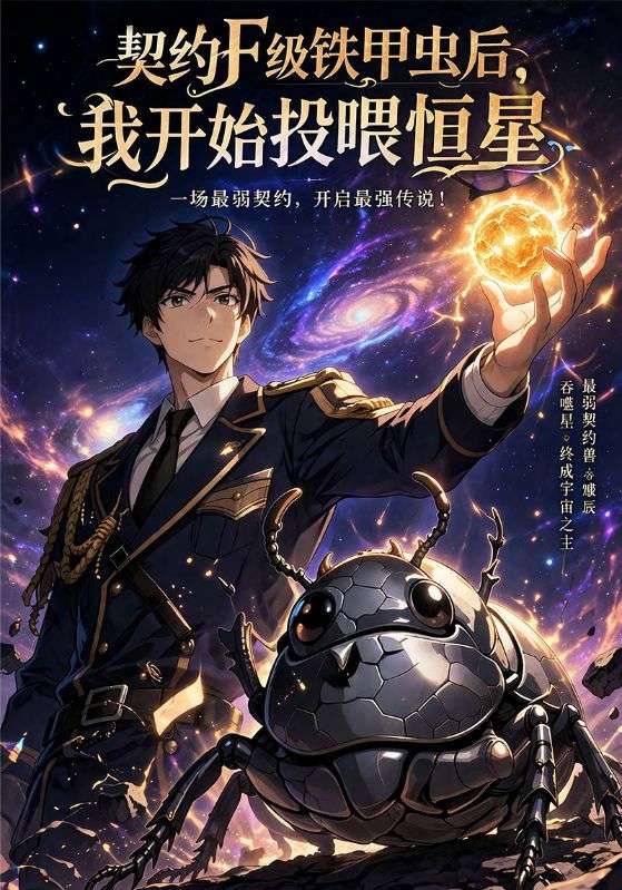 契约F级铁甲虫后，我开始投喂恒星