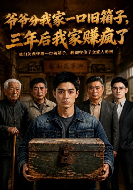 爷爷分我家一口旧箱子，三年后我家赚疯了