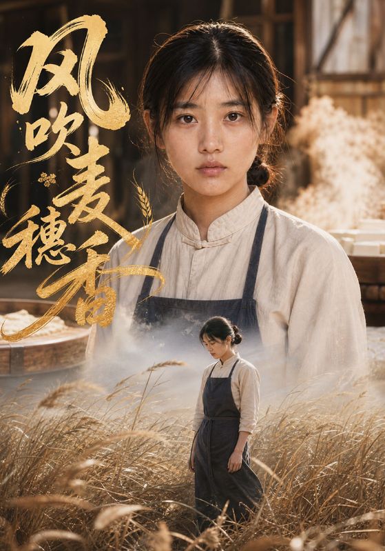 风吹麦穗香