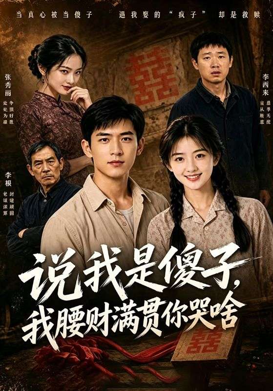 说我是傻子，我腰财满贯你哭啥