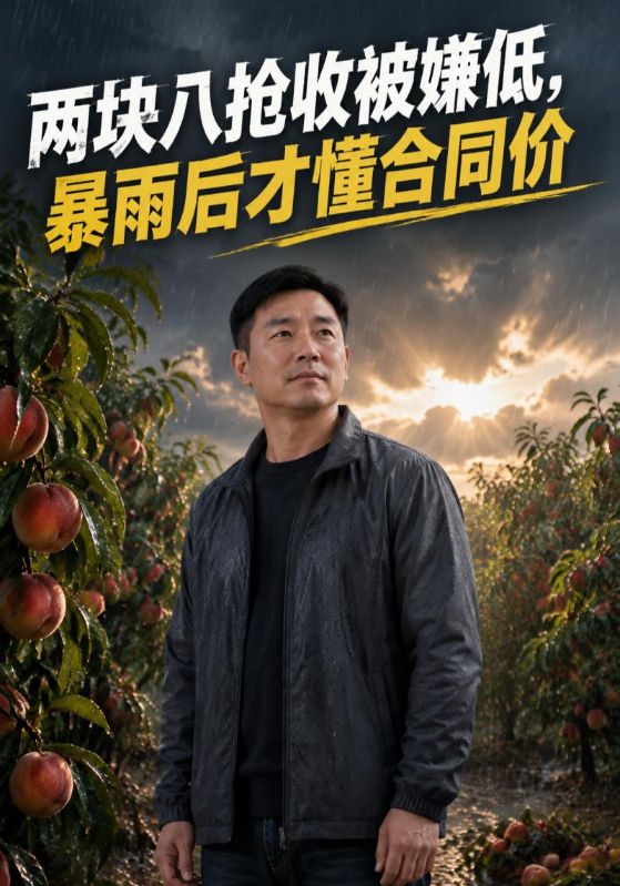 两块八抢收被嫌低,暴雨后才懂合同价