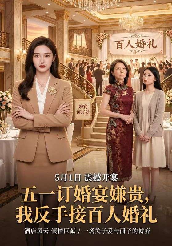 五一订婚宴嫌贵，我反手接百人婚礼