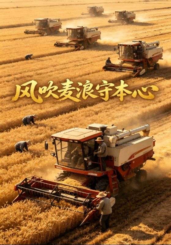 风吹麦浪守本心