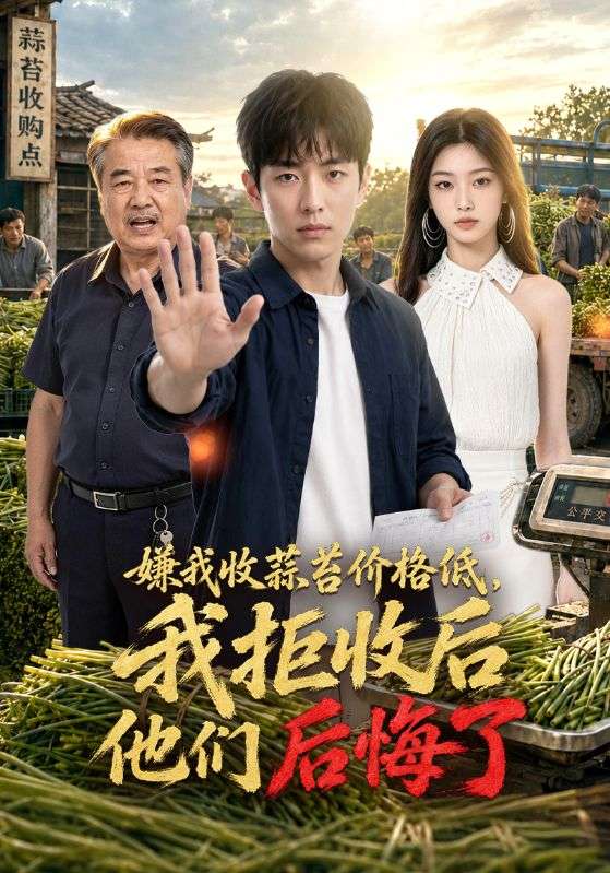 嫌我收蒜苔价格低，我拒收后他们后悔了