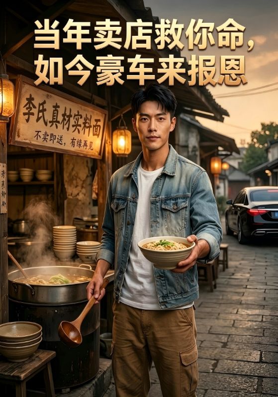 当年卖店救你命，如今豪车来报恩