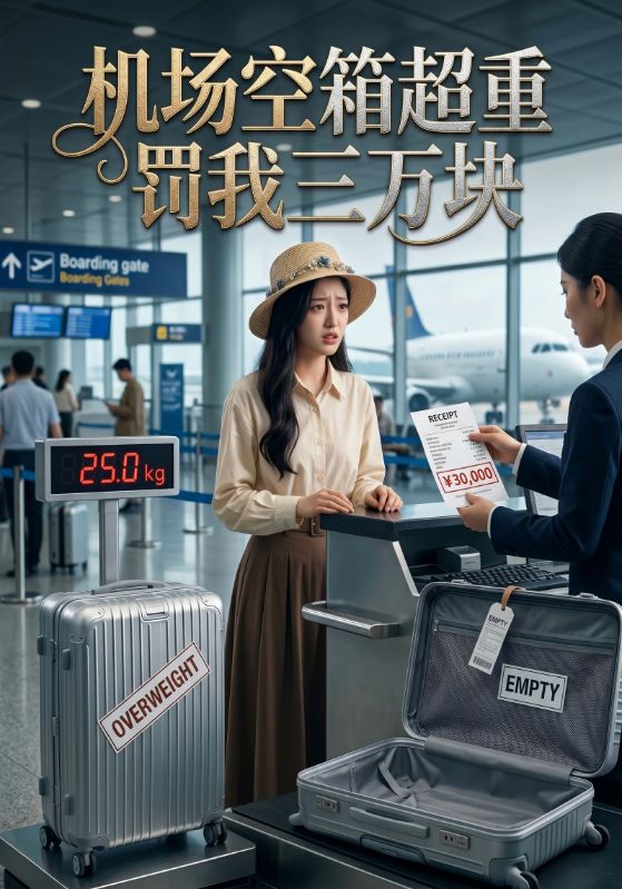 机场空箱超重罚我三万块