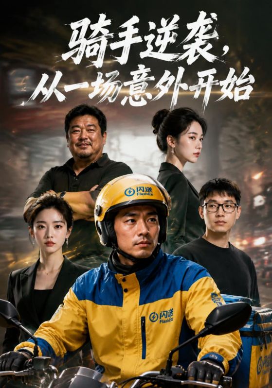 骑手逆袭，从一场意外开始