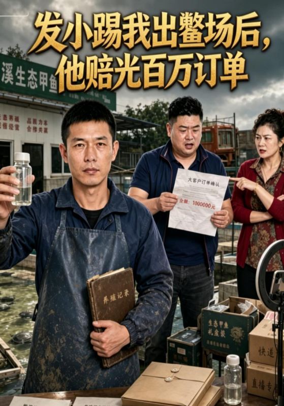 发小踢我出鳖场后，他赔光百万订单