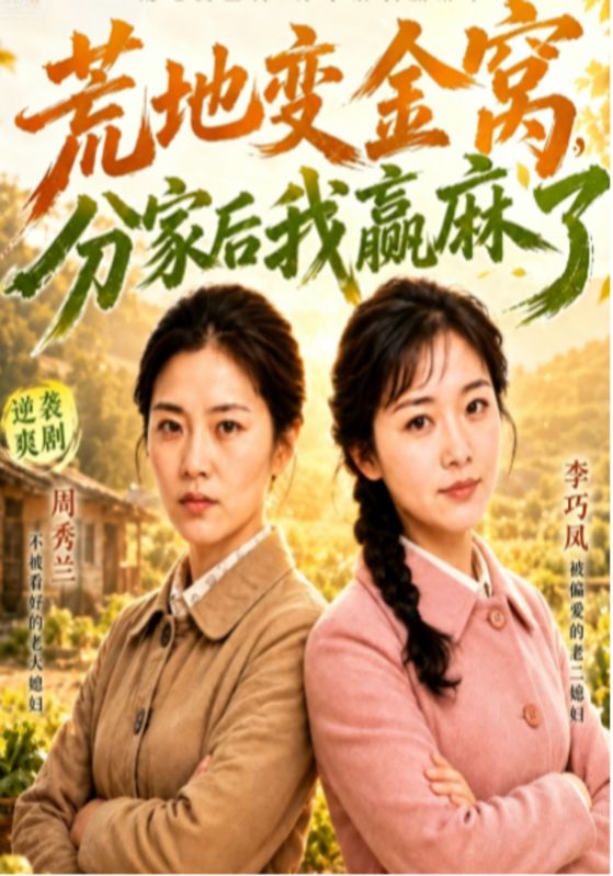 荒地变金窝,分家后我赢麻了