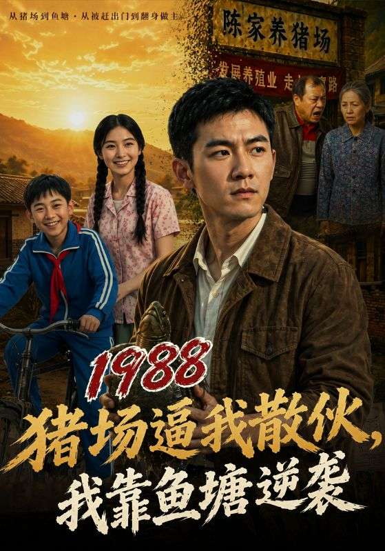 1988猪场逼我散伙，我靠鱼塘逆袭