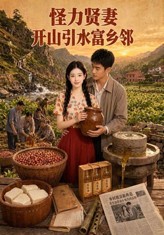怪力贤妻开山引水富乡邻