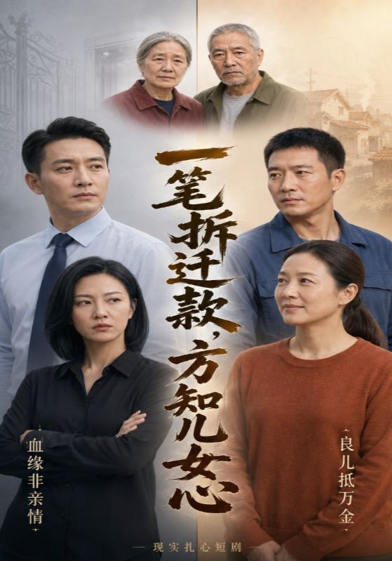 一笔拆迁款,方知儿女心