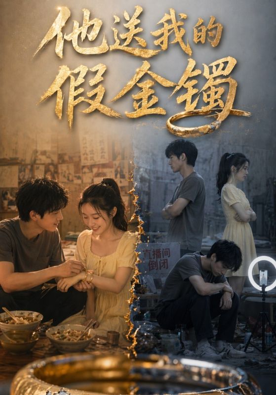 他送我的假金镯
