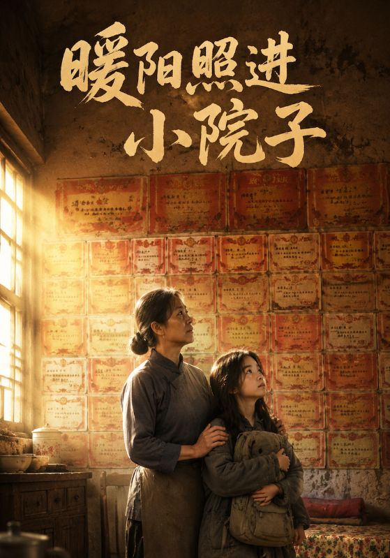 暖阳照进小院子