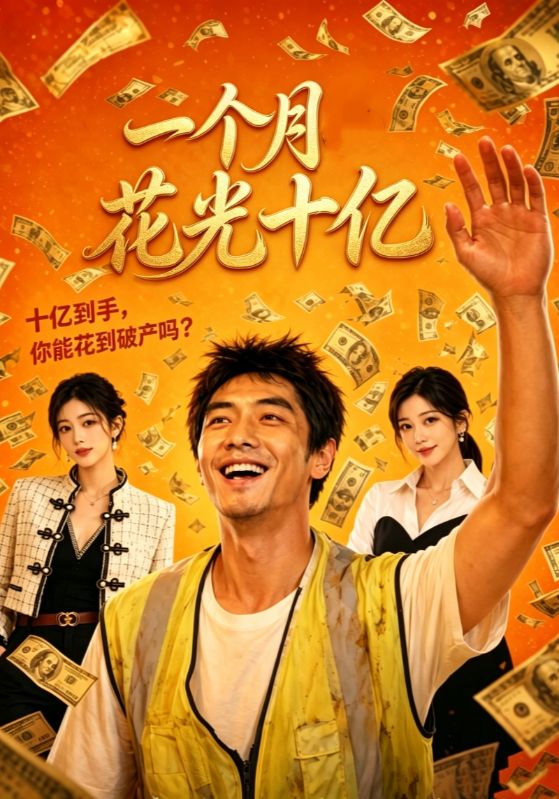 一个月花光十亿