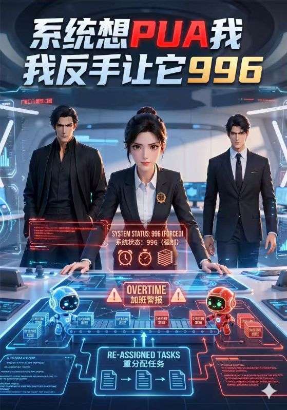 系统想PUA我我反手让它996