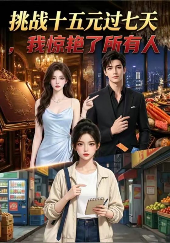 挑战十五元过七天我惊艳了所有人
