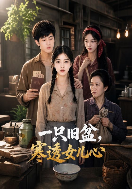 一只旧盆，寒透女儿心