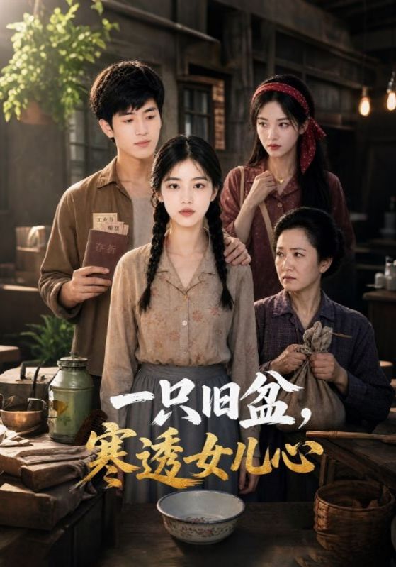 一只旧盆，寒透女儿心