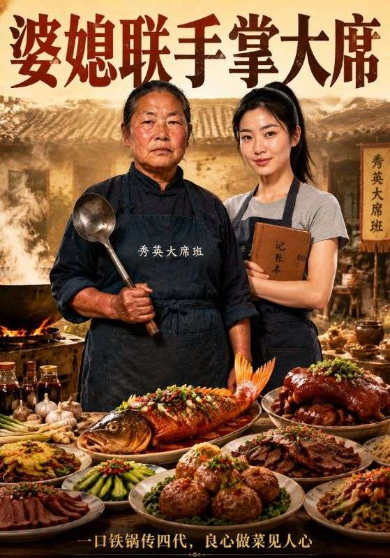 婆媳联手掌大席