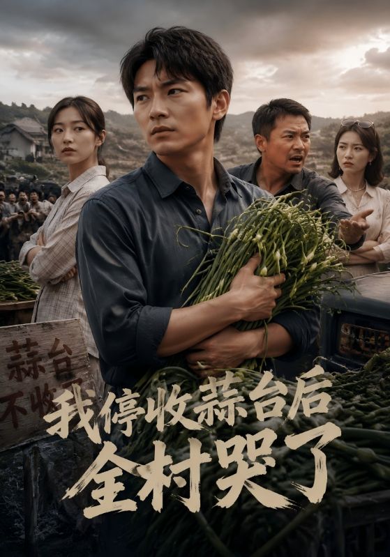 我停收蒜台后全村哭了
