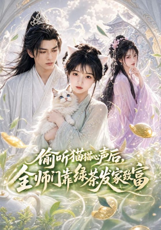 偷听猫猫心声后，全师门靠绿茶发家致富