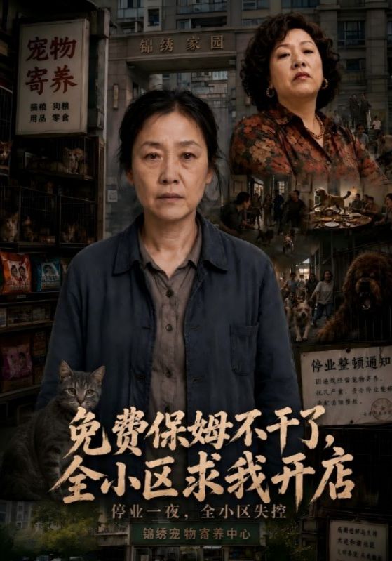 免费保姆不干了，全小区求我开店