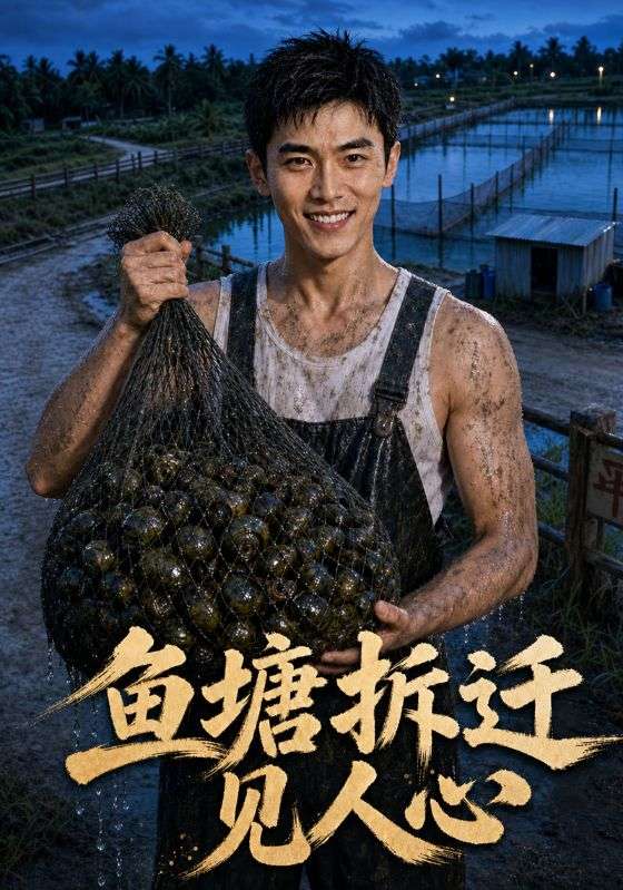 鱼塘拆迁见人心