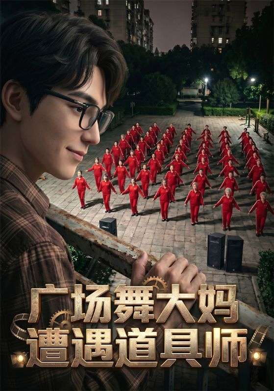 广场舞大妈遭遇道具师