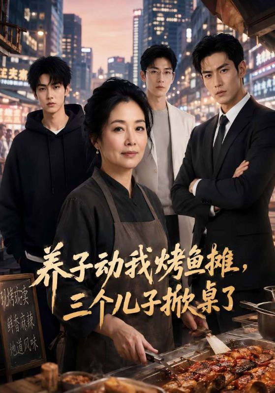 养子动我烤鱼摊，三个儿子掀桌了