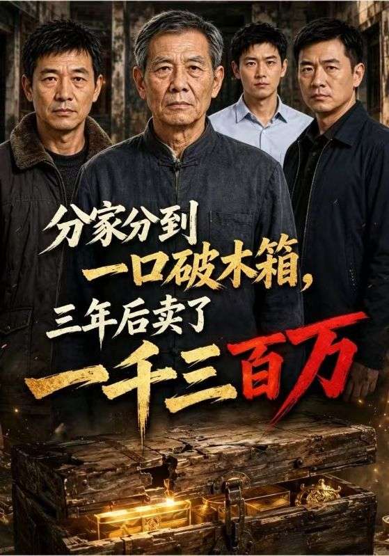 分家分到一口破木箱，三年后卖了一千三百万