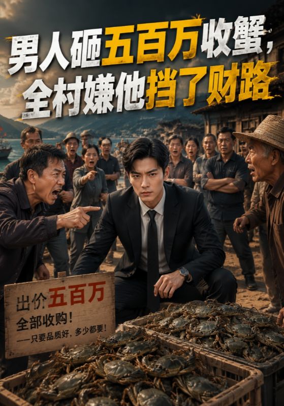 男人砸五百万收蟹，全村嫌他挡了财路