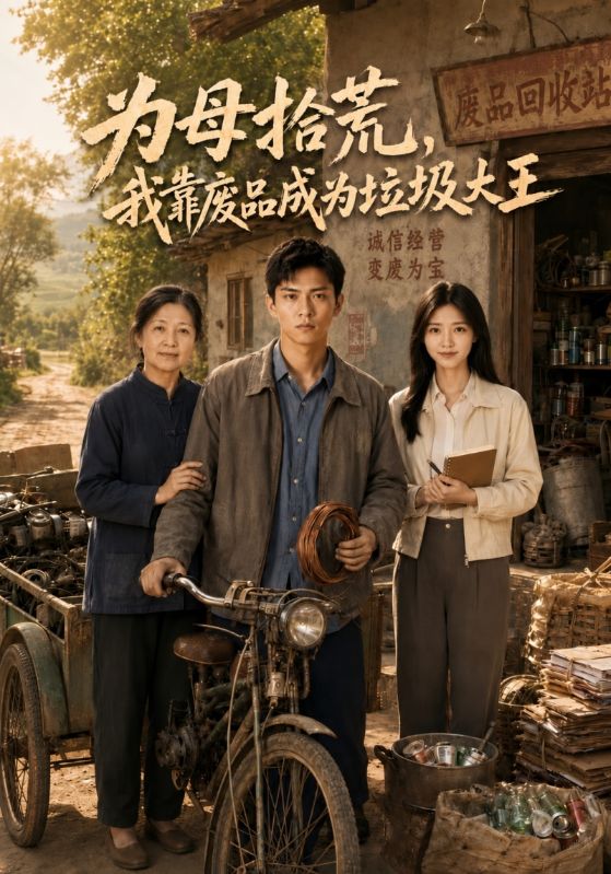为母拾荒，我靠废品成为垃圾大王