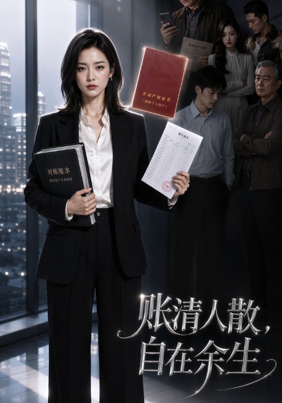 账清人散,自在余生