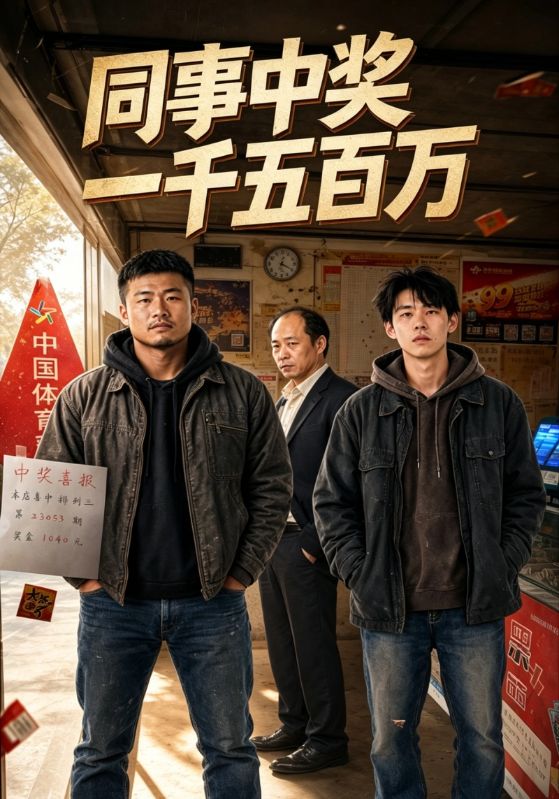 同事中奖一千五百万