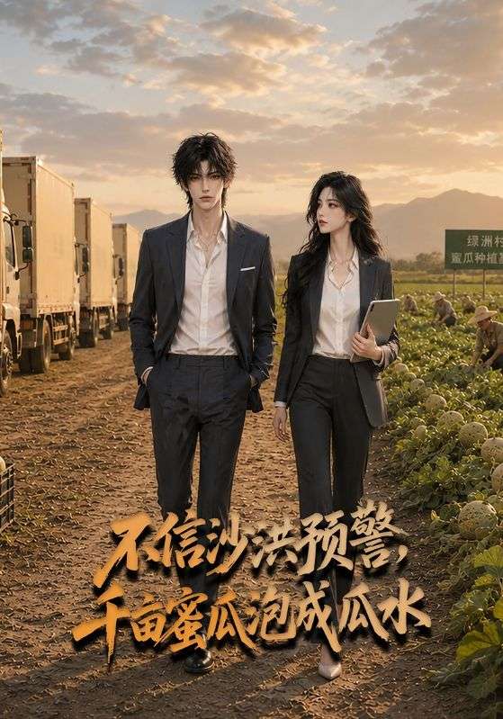 不信沙洪预警,千亩蜜瓜泡成瓜水
