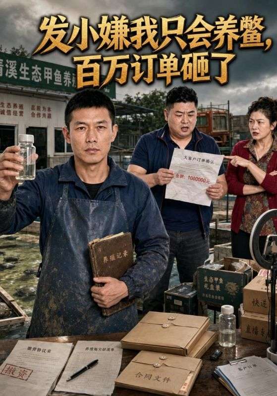 发小嫌我只会养鳖，百万订单砸了