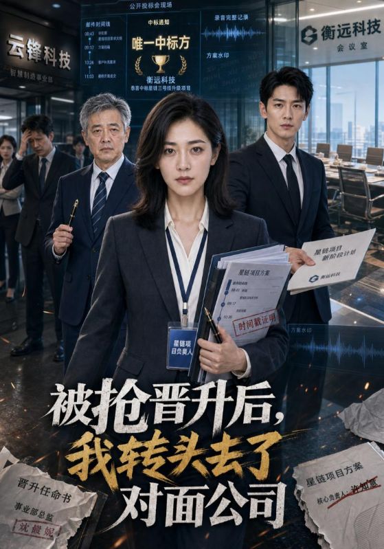 被抢晋升后，我转头去了对面公司