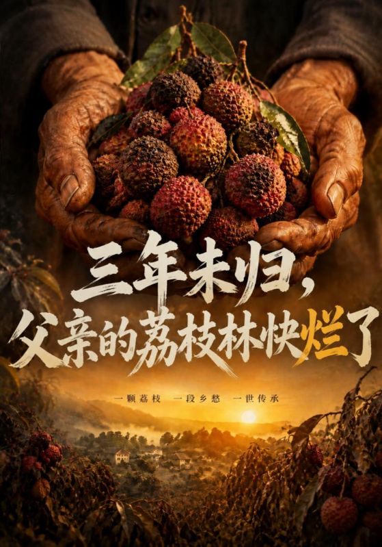 三年未归,父亲的荔枝林快烂了