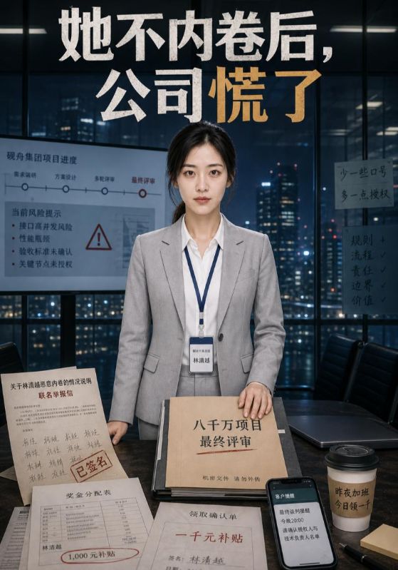 她不内卷后,公司慌了