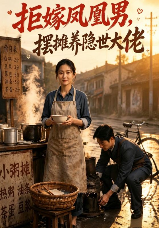 拒嫁凤凰男，摆摊养隐世大佬